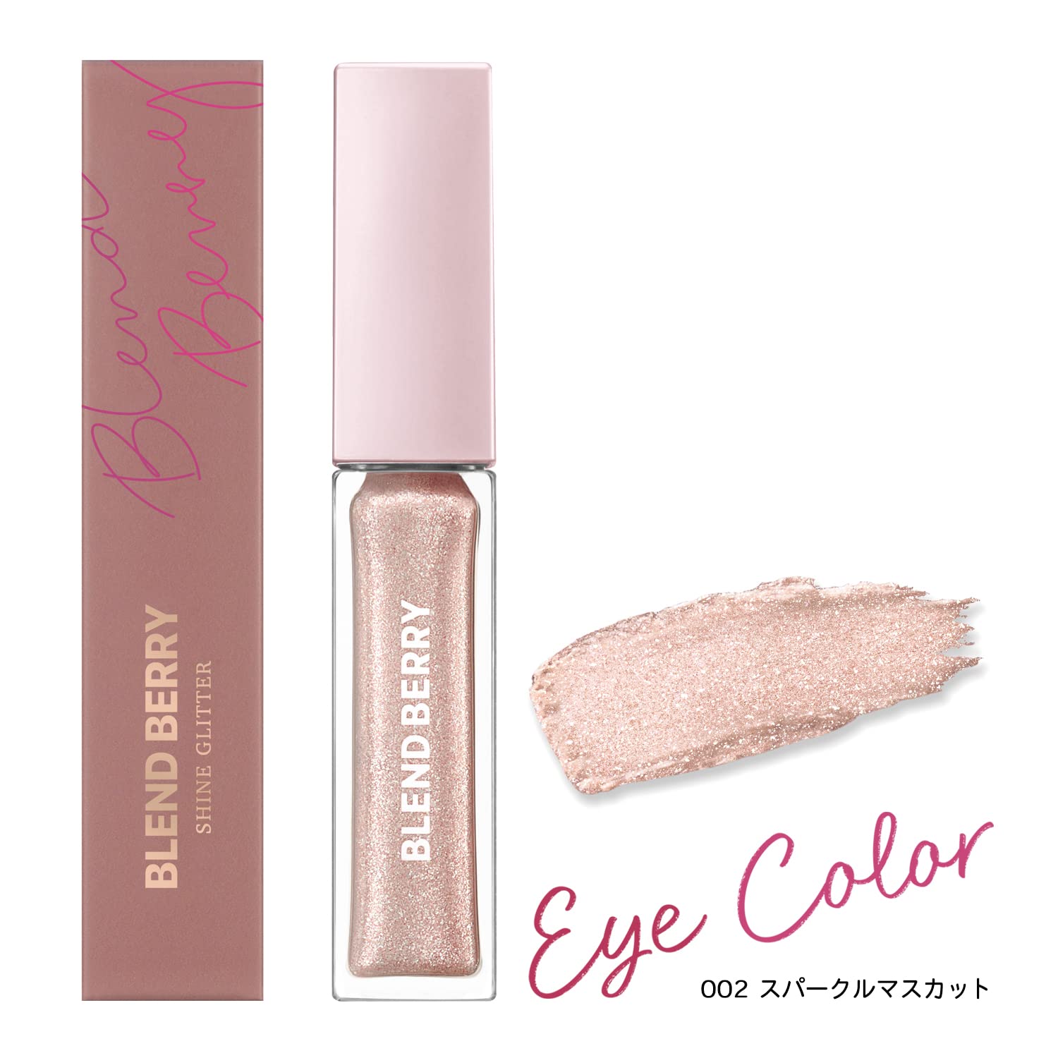 BLEND BERRY Prism Shining Glitter Eyeshadow Sparkle Muscat 002