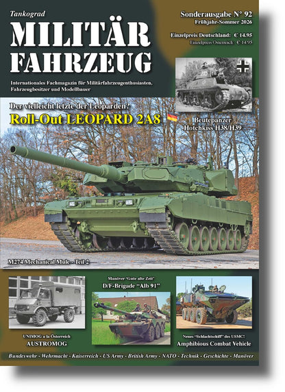 Tankograd Military Model Reference Book MFZ-No.92