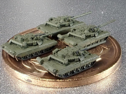 Fire Starter 1/700 Scale Model Kit of Russian T-80U/UK Tank