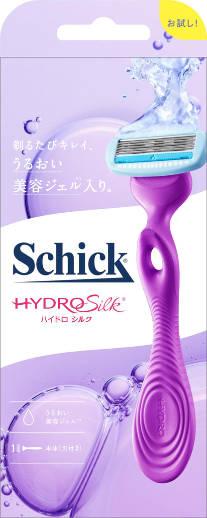 Schick Hydro Silk Razor Holder for Women with Blades