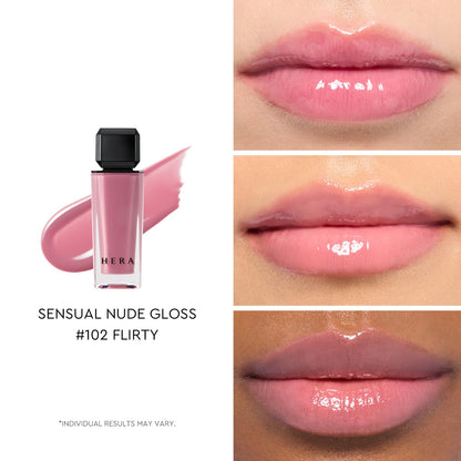HERA Sensual Nude Gloss Flirty 5g Luxurious Lip Gloss