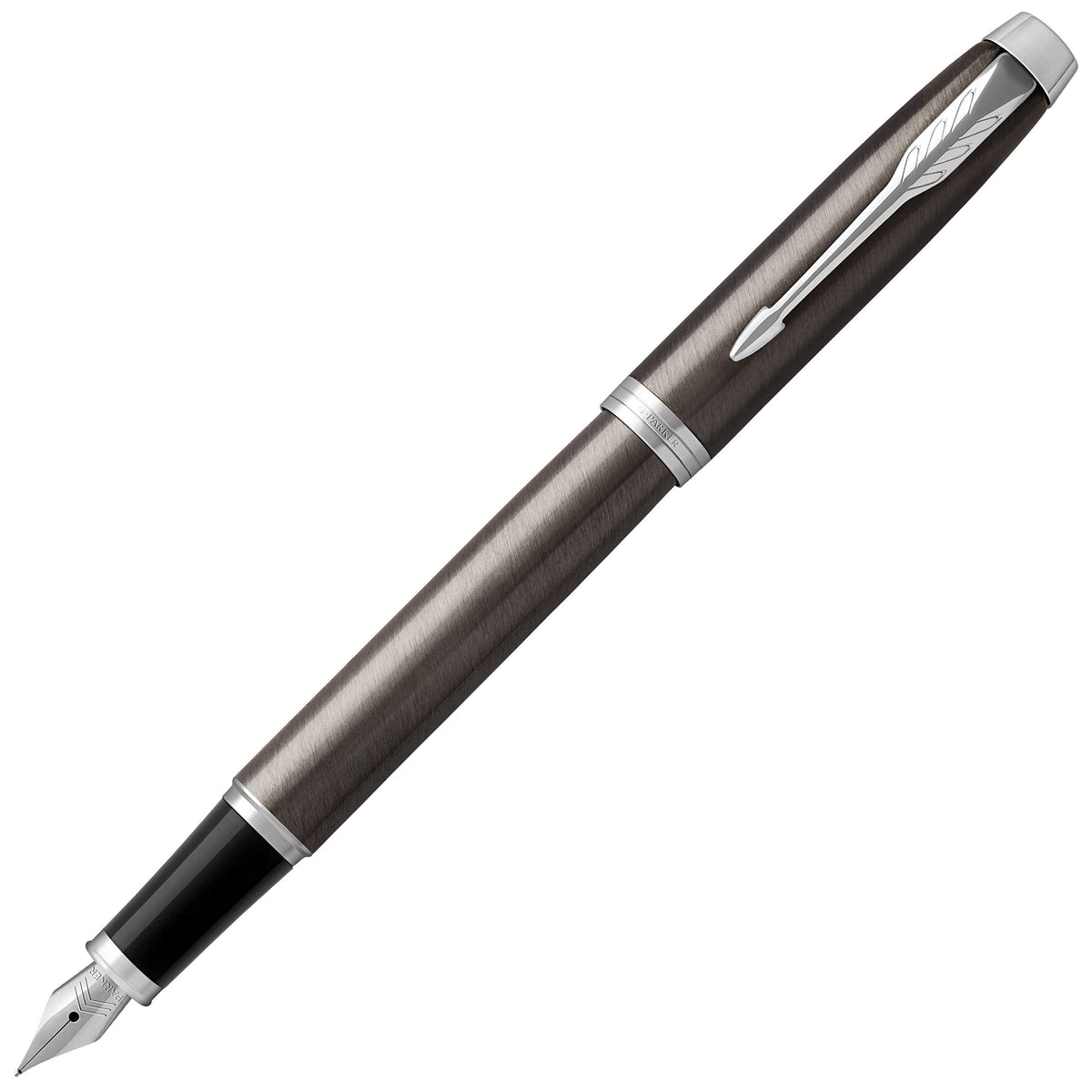 PARKER Fountain Pen IM Dark Espresso CT Fine Point Gift Boxed