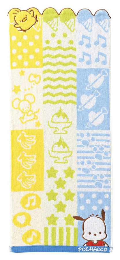 Marushin Face Towel Pochacco 34x80cm Cotton 100%