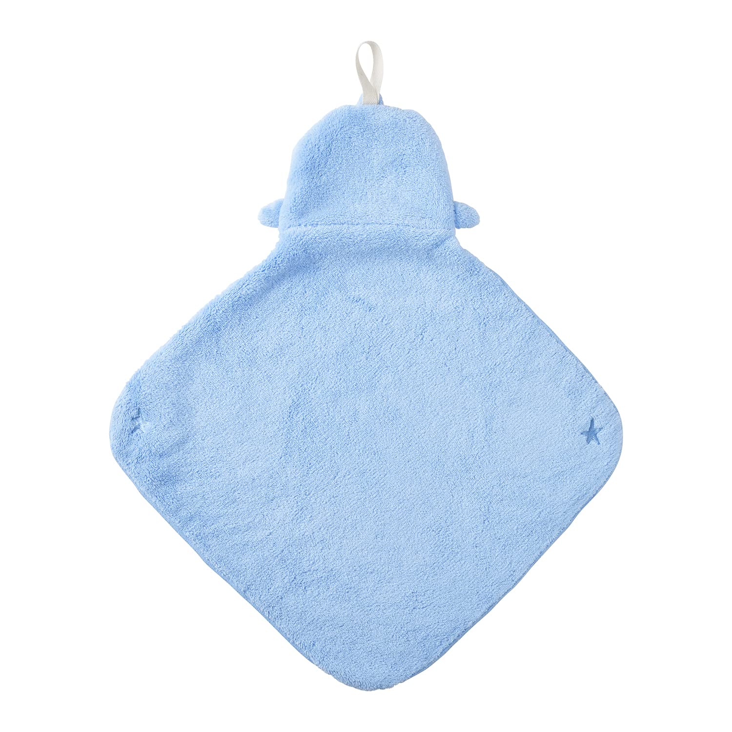 LIV HEART Pocket Towel Dolphin Soft and Quick-Drying 30cm