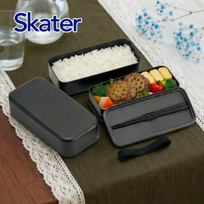 Skater Biomass Lunch Box with Chopsticks Large Capacity 1000ml