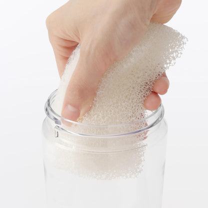MUJI Easy-to-Clean Wide Mouth One-Touch Bottle 500mL