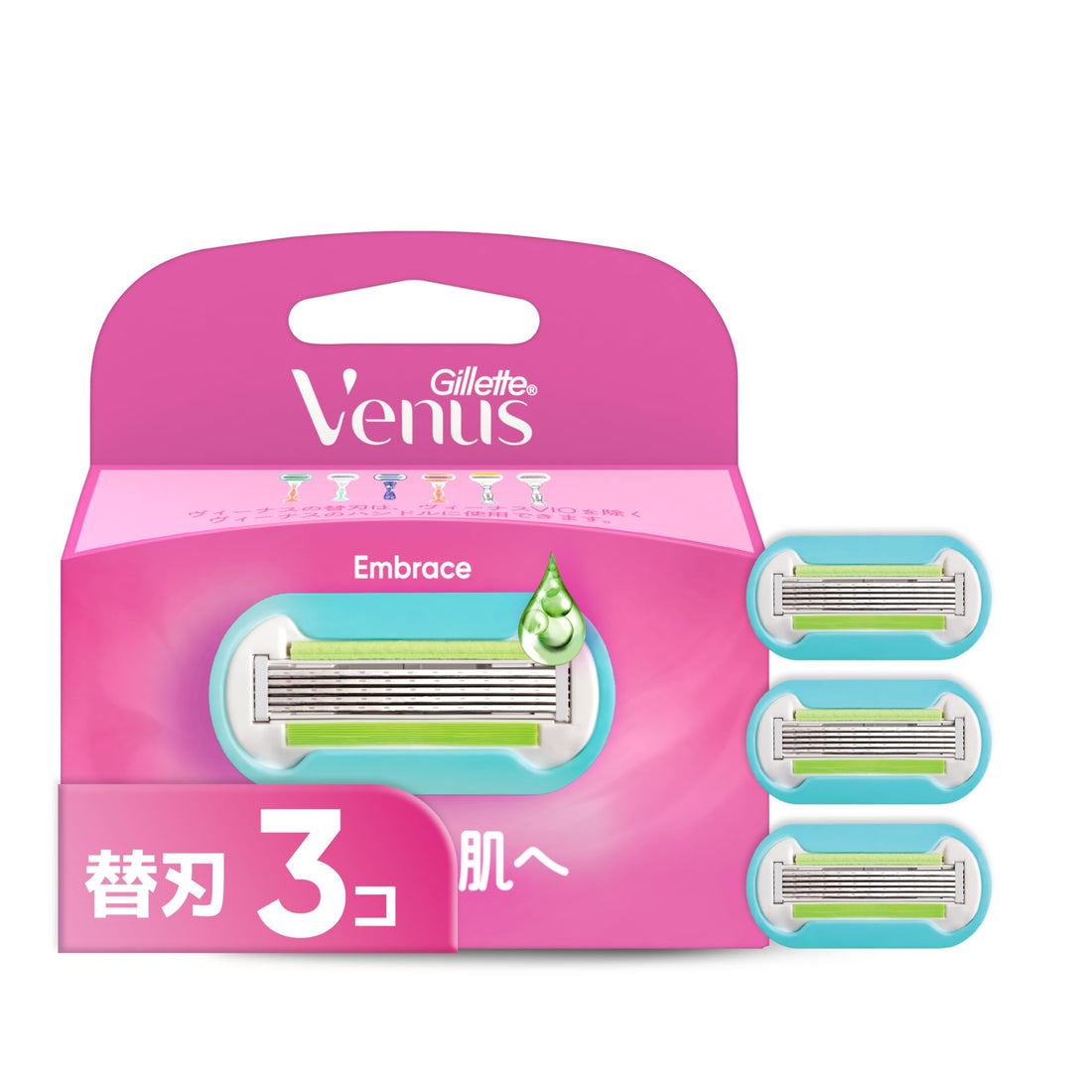 Gillette Venus Embrace Razor Blades for Smooth Skin 3 Count