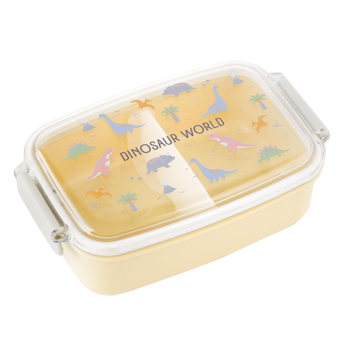 OSK Lunch Box with Dividers 500ml Antibacterial Made in Japan