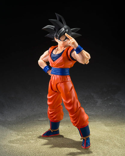 TAMASHII NATIONS S.H. Figuarts Dragon Ball Z Goku Figure 145mm