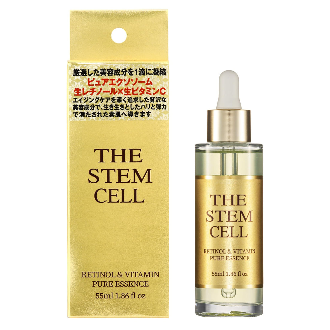 KOR JAPAN The Stem Cell Pure Essence Retinol and Vitamin 55ml