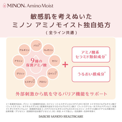 MINON Amino Moist Trial Set for Sensitive and Combination Skin