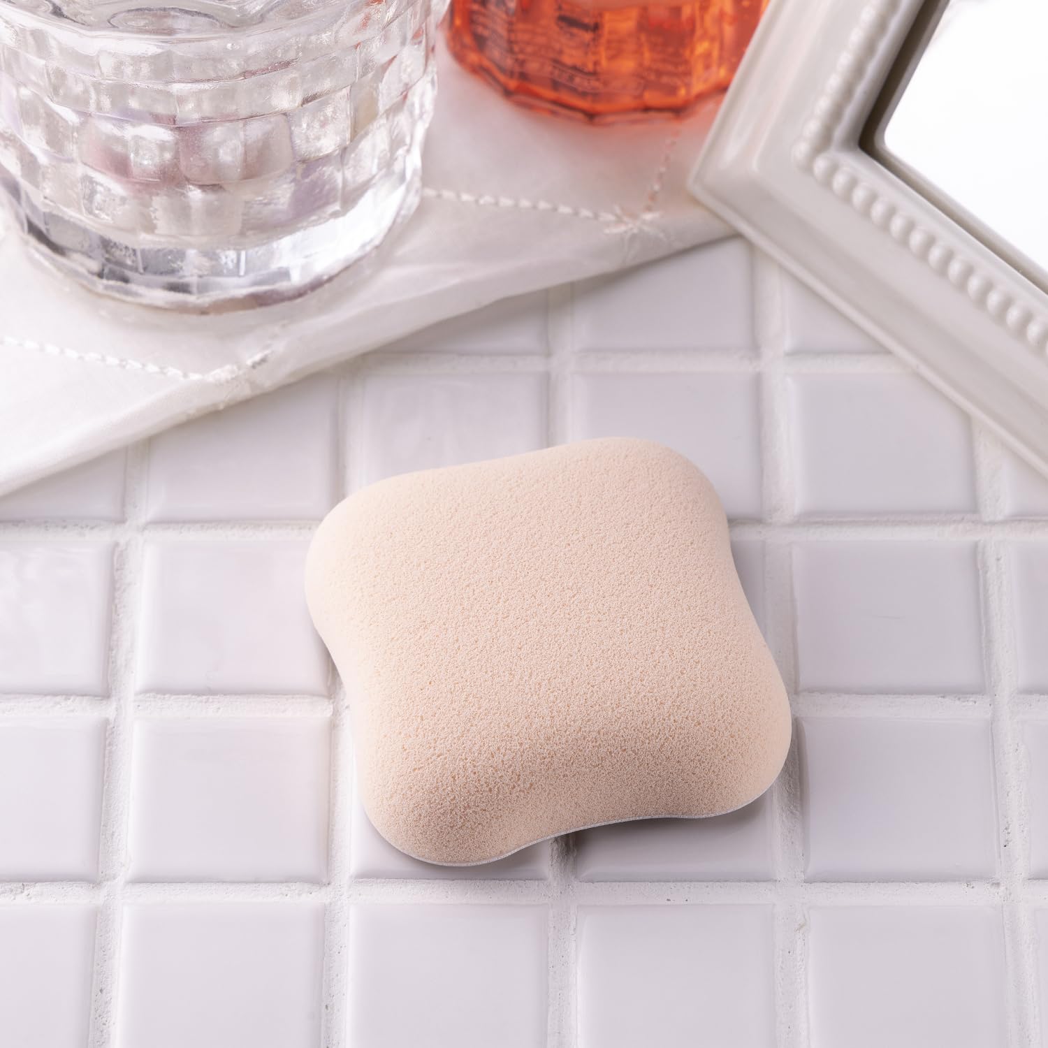 KAI Foundation Puff for Flawless Finish Two-Layer Design