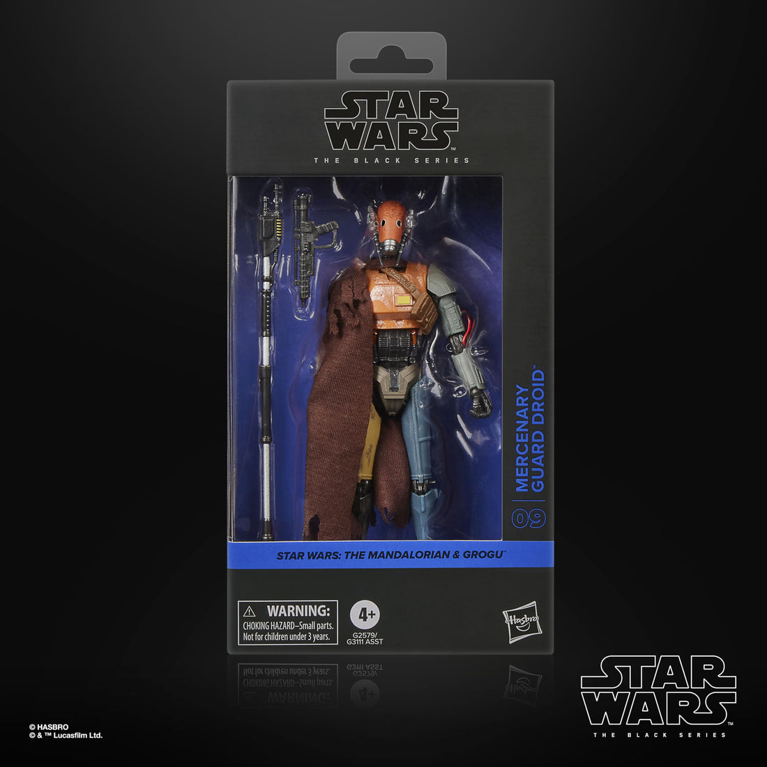 Hasbro Star Wars The Mandalorian Grogu Machinery Guard Droid Action Figure