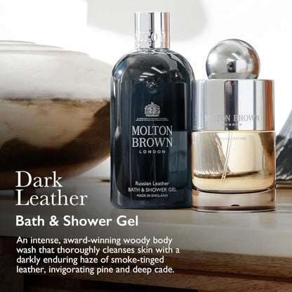 MOLTON BROWN Dark Leather Bath &amp; Shower Gel 300ml