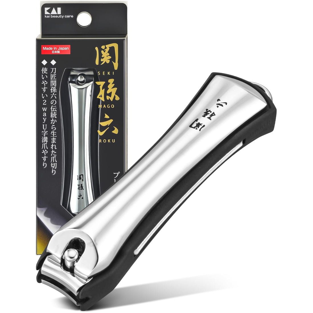 KAI Premium Nail Clipper with Smooth Cutting Edge Type102 M Size