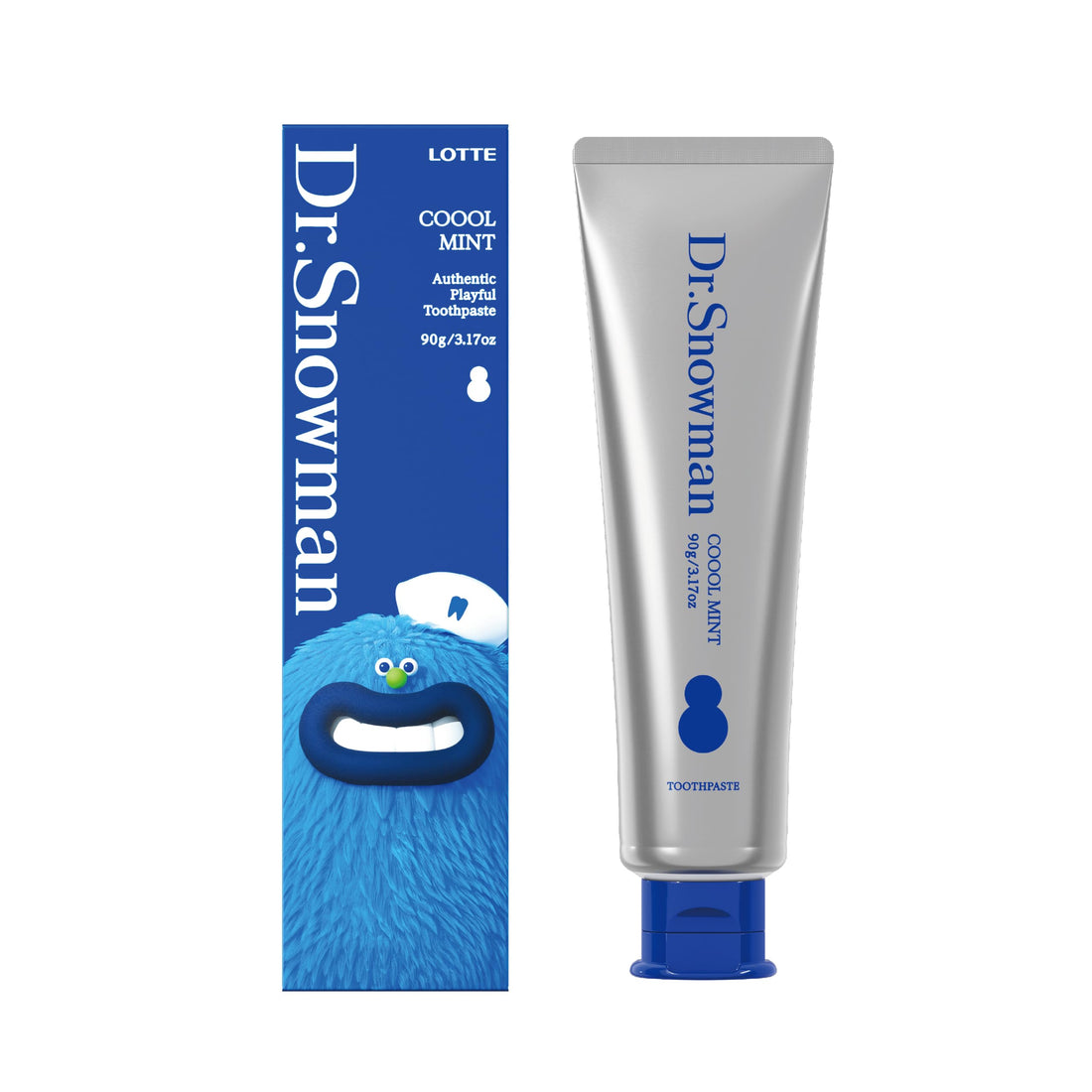 LOTTE Dr.Playful Toothpaste Dr.Snowman Cool Mint 100g