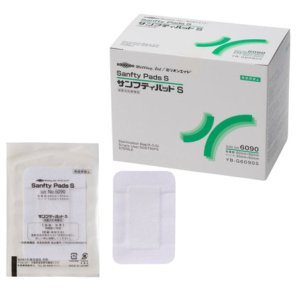 Million Aid Sanfuti Pad S 60x90mm Sterile Adhesive Bandages