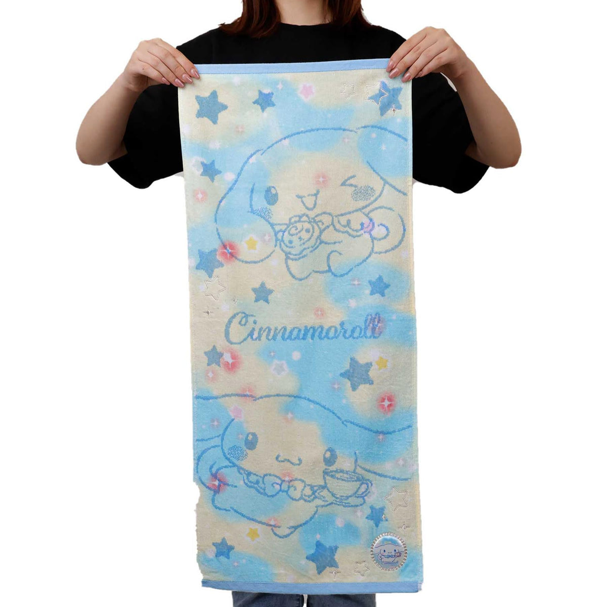 Marushin Face Towel Cinnamon Roll 100% Cotton Gift Idea