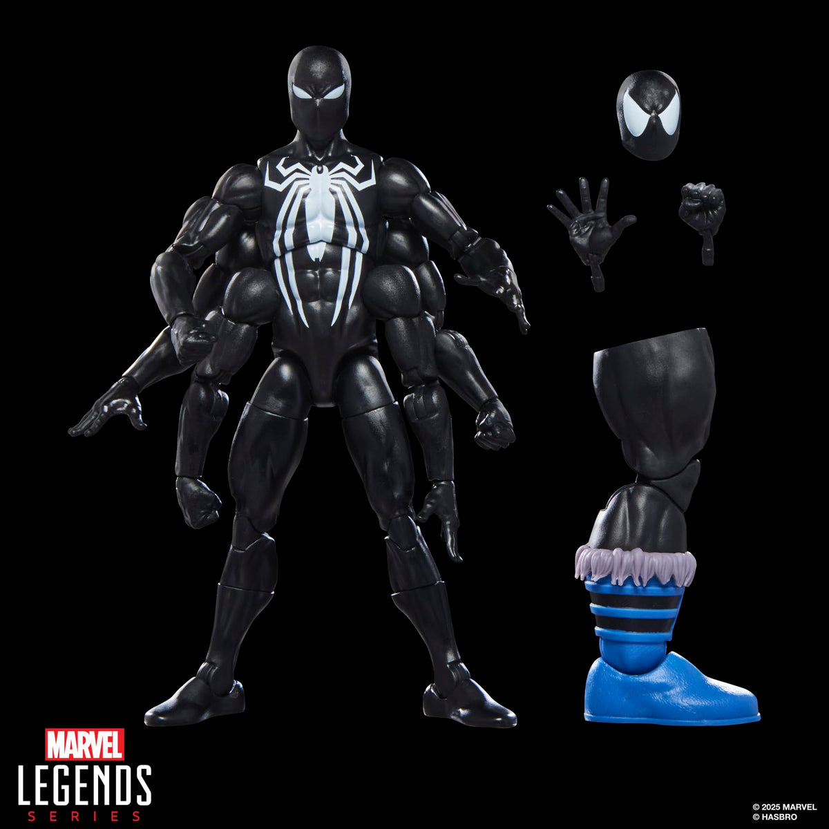 Hasbro Marvel Legends Dark Avengers Spider-Man 6 Inch Collectible Figure