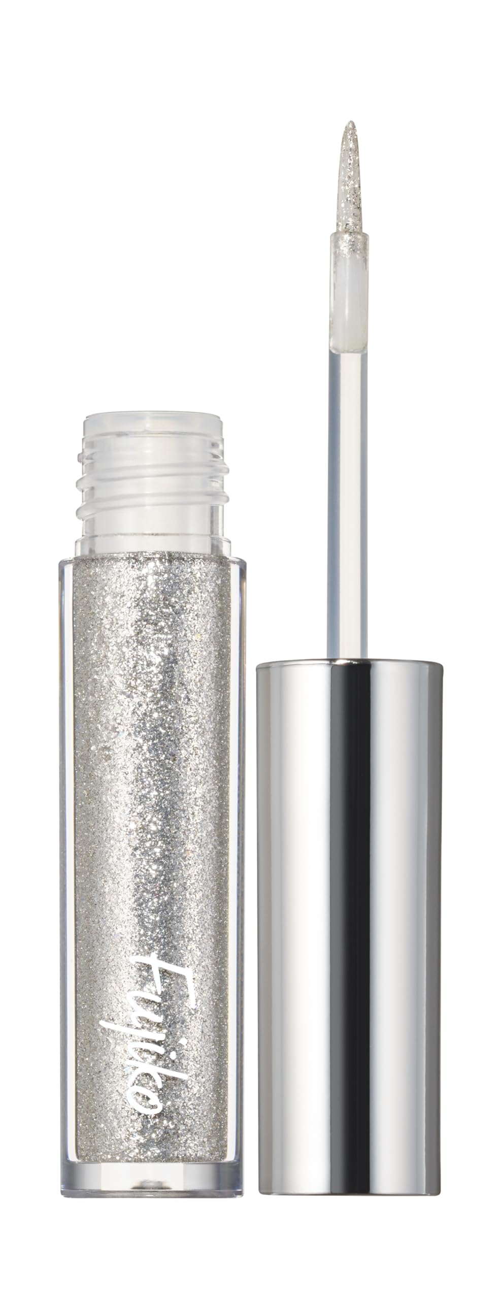 Fujiko Glitter Eye Shadow Real Silver Liner Long Lasting 6ml