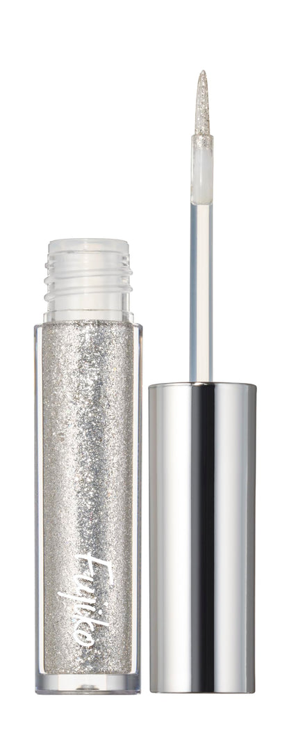 Fujiko Glitter Eye Shadow Real Silver Liner Long Lasting 6ml