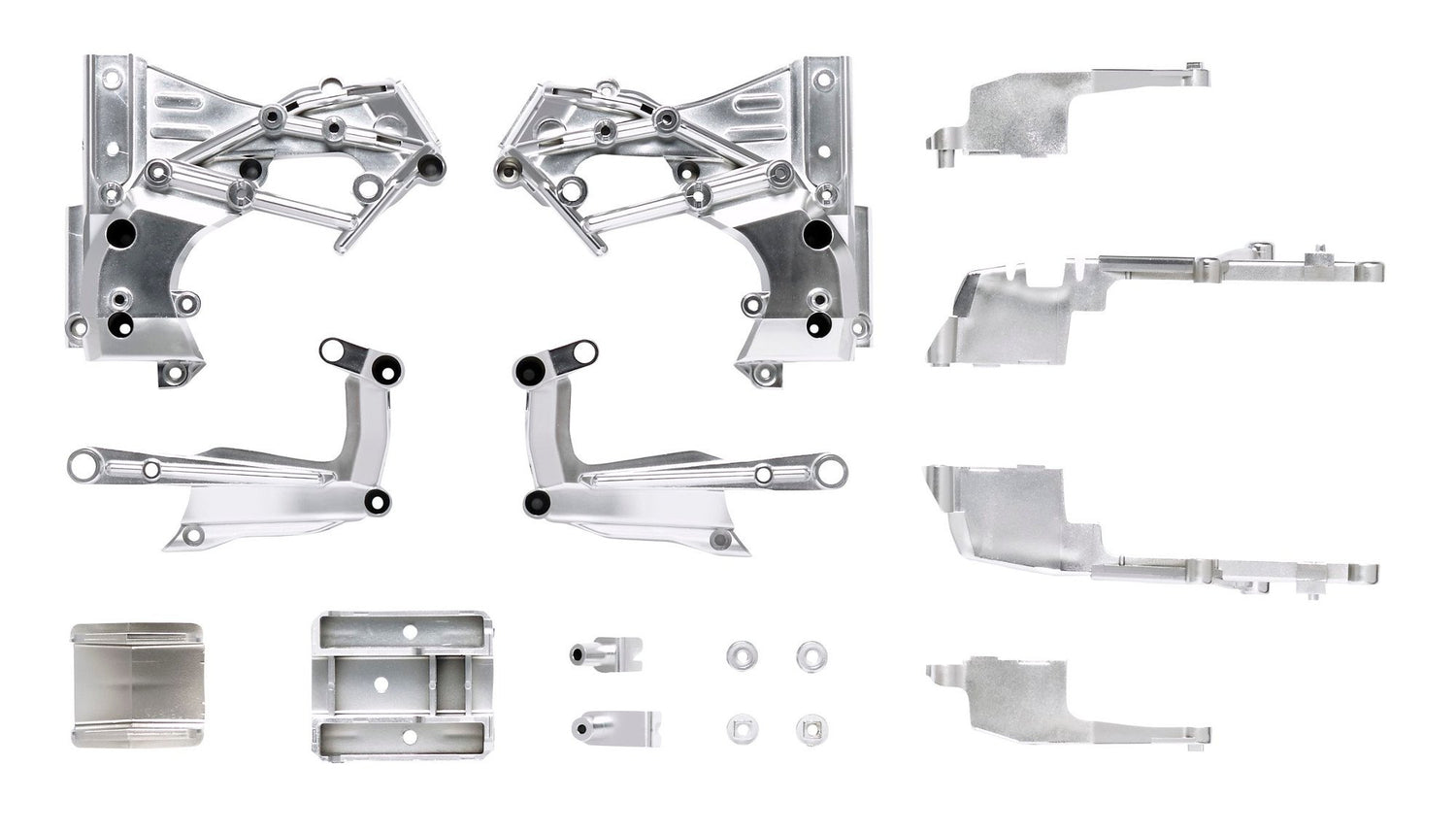 TAMIYA OP.1822 T3-01 C Parts Semi-Gloss Chrome RC Model Kit