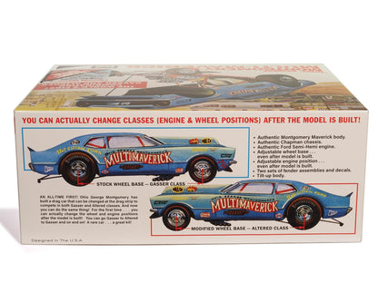 MPC 1/25 Ohio George Montgomery Multi Maverick Fun Car Model Kit