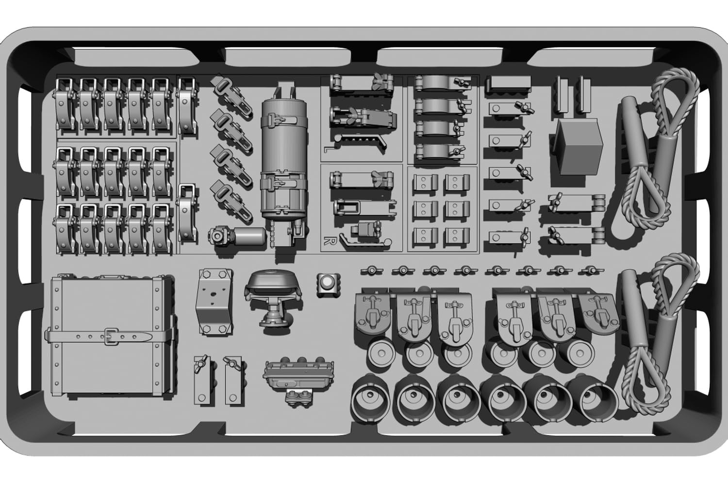 BSK Model 1/35 German StuG III G Detail Set for Model Kits