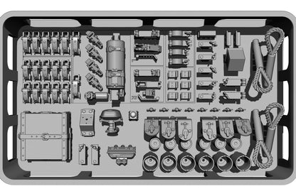 BSK Model 1/35 German StuG III G Detail Set for Model Kits