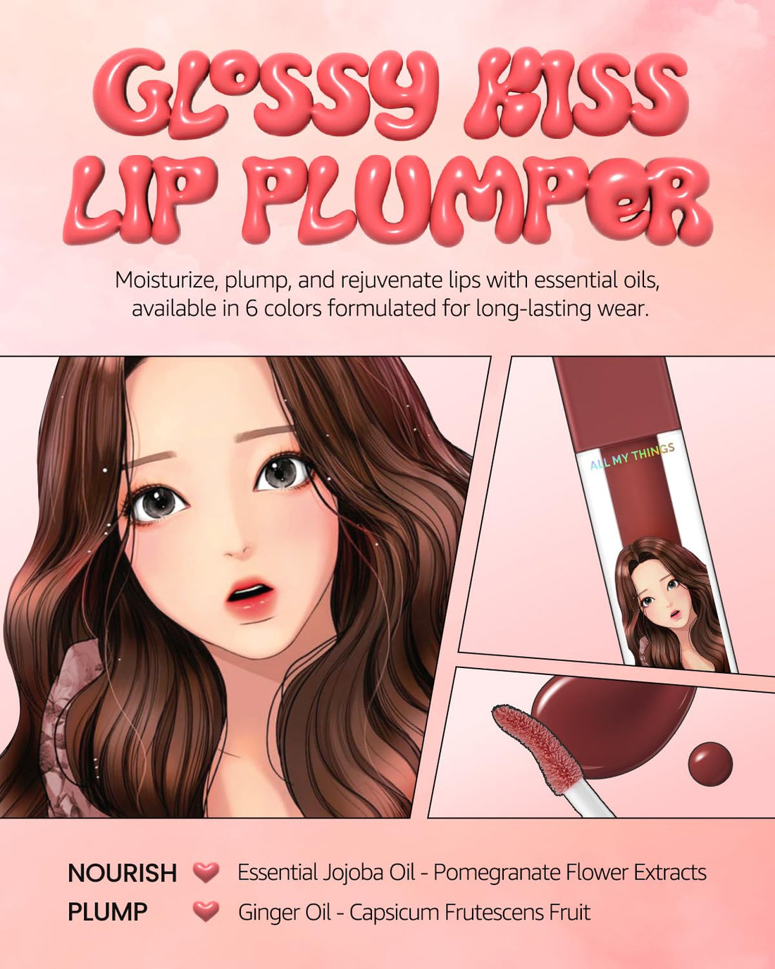 AMTS Kiss Lip Plumper 04 Day Off 4.4g for Luscious Lips