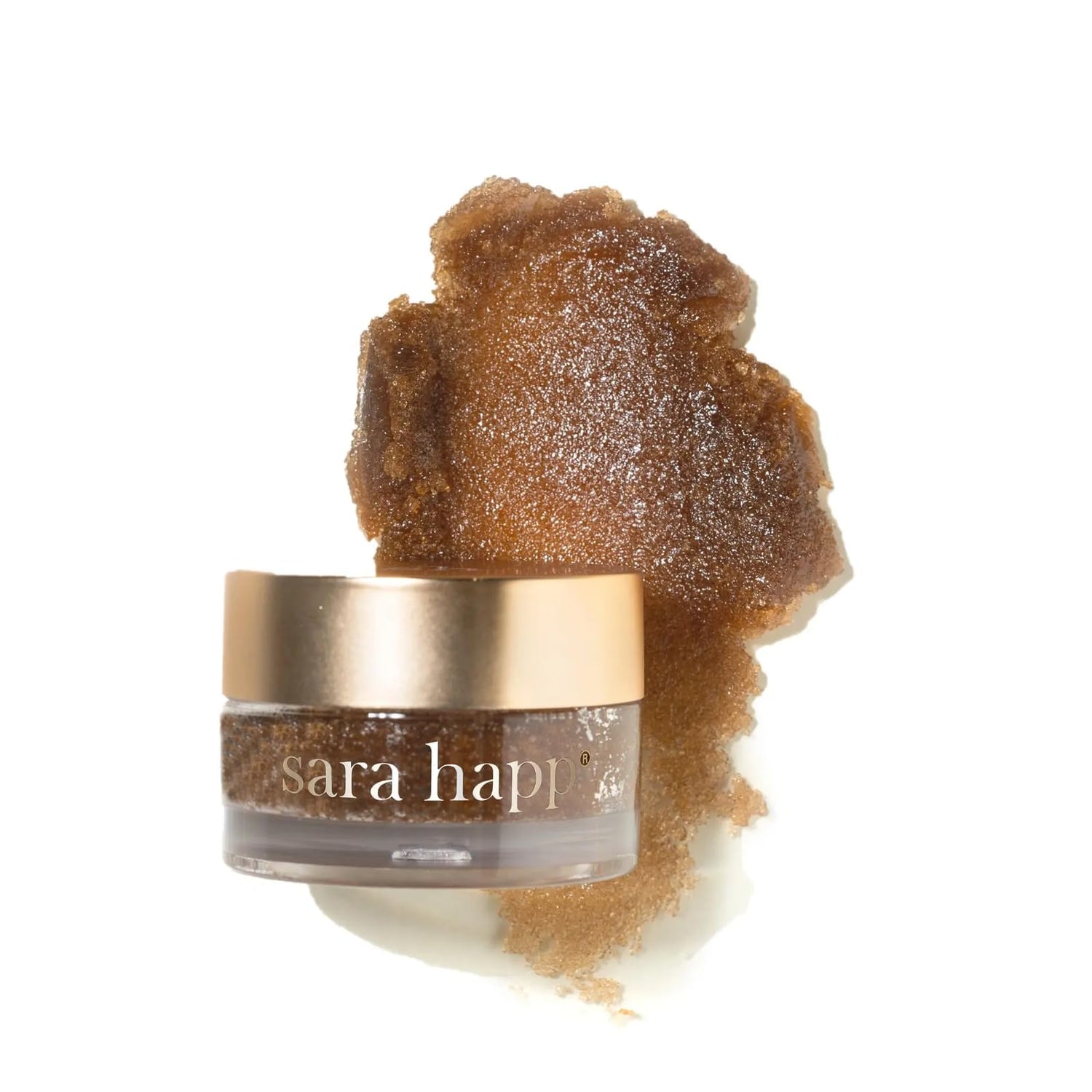 sara happ Brown Sugar Lip Scrub 14g for Smooth Lips