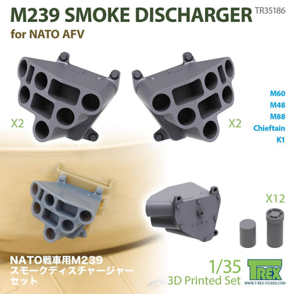 T-rex Studio 1/35 M239 Smoke Discharger Model Parts for NATO Vehicles
