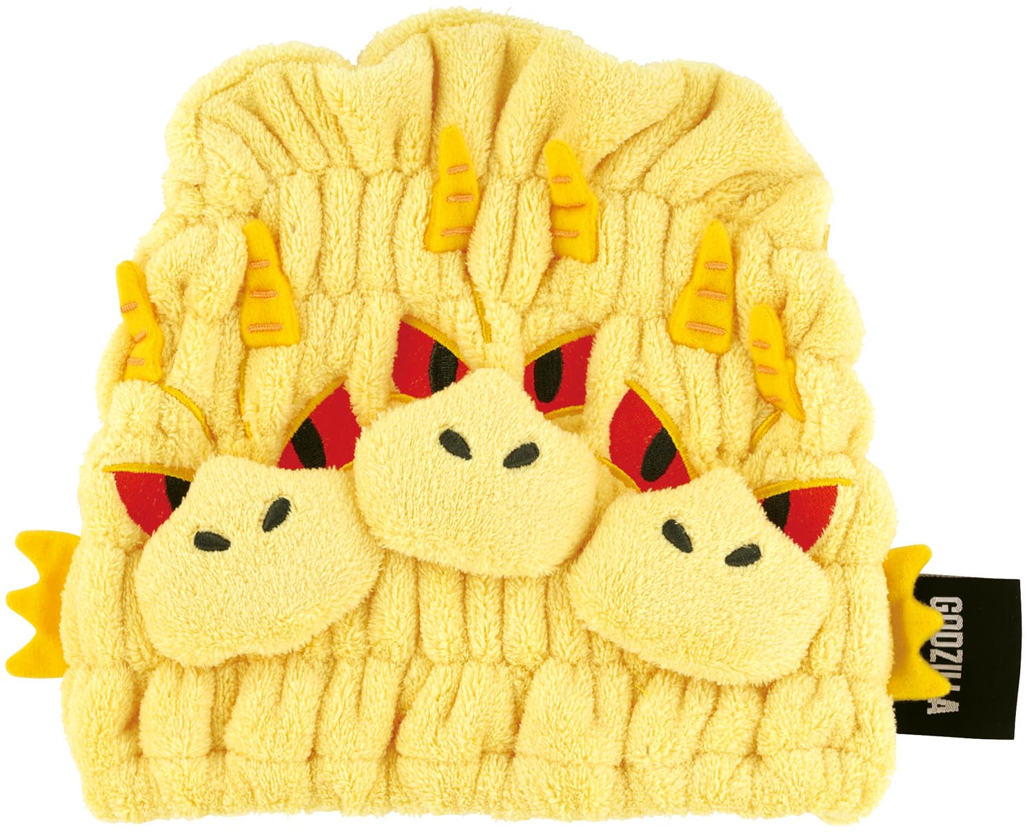 Skater Hair Drying Towel Cap for Boys - Quick Drying Godzilla Design