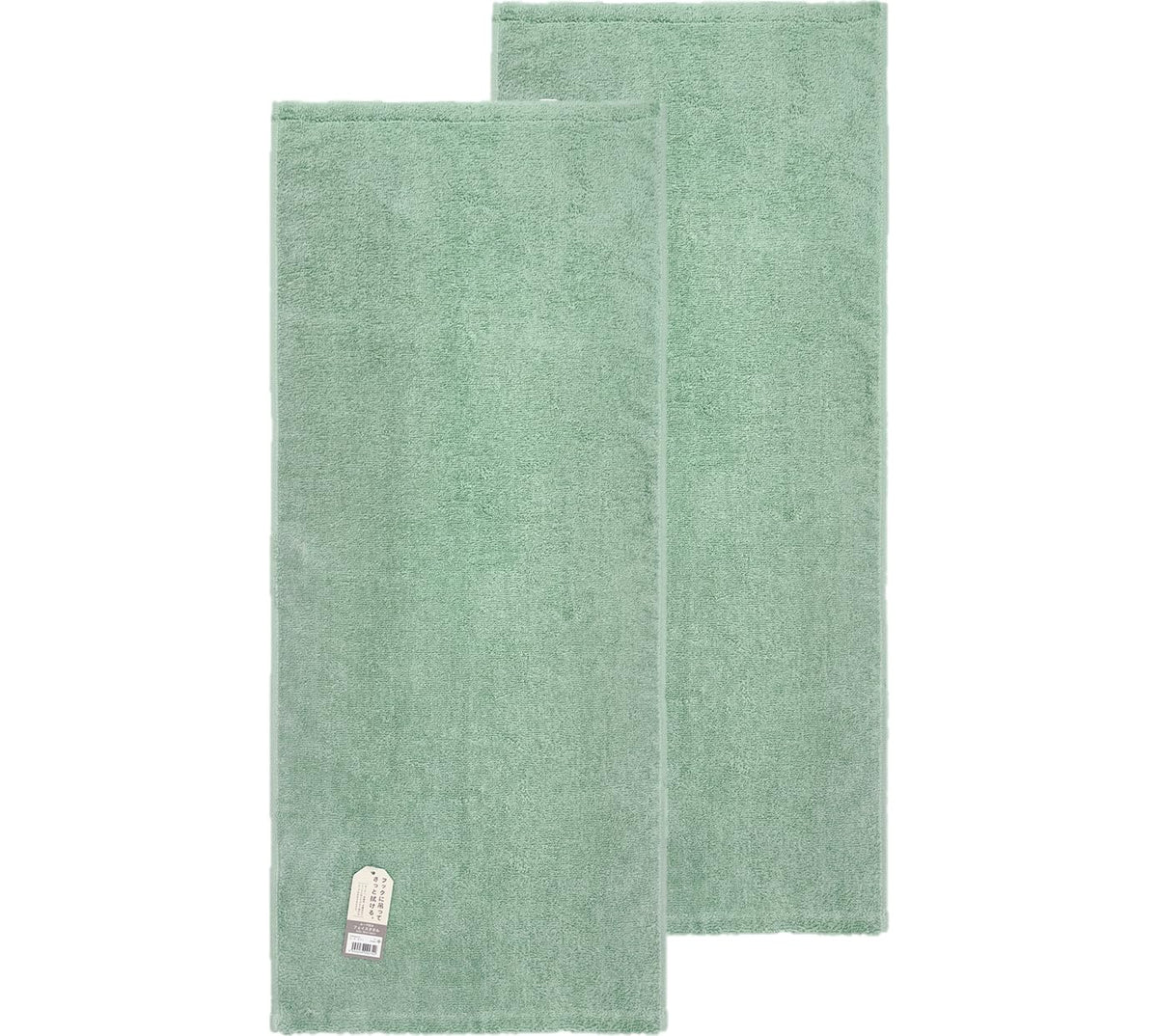 Hayashi Loop Face Towel 34x80cm in Khaki for Daily Use