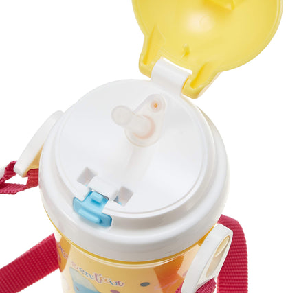 Komorijushi Straw Bottle Yellow 400ml Made in Japan