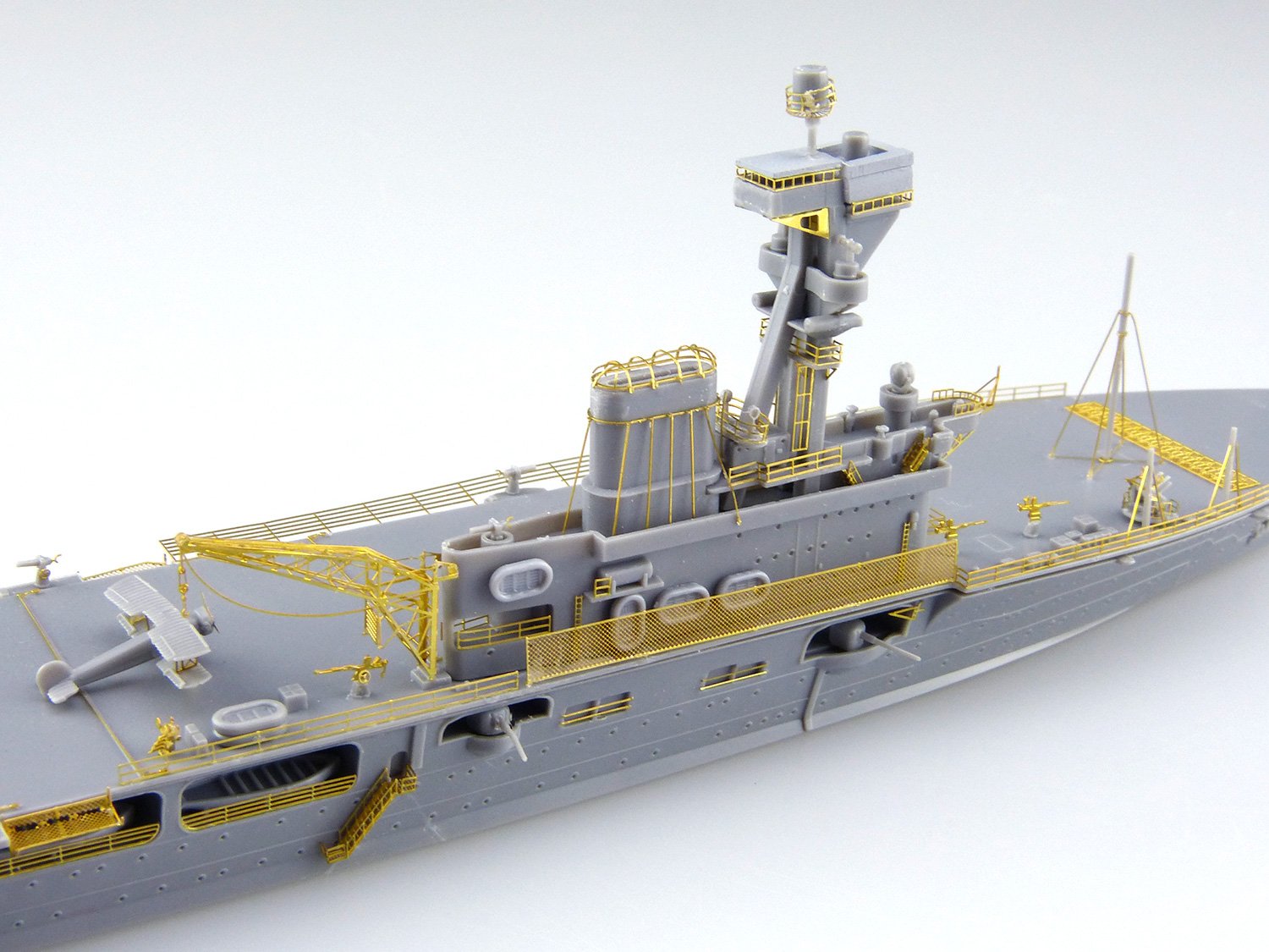AOSHIMA 1/700 Detail Up Parts for HMS Hermes Aircraft Carrier Model