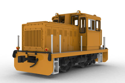 Plum 1/80 Scale Locomotive Model Kit Yellow Plastic