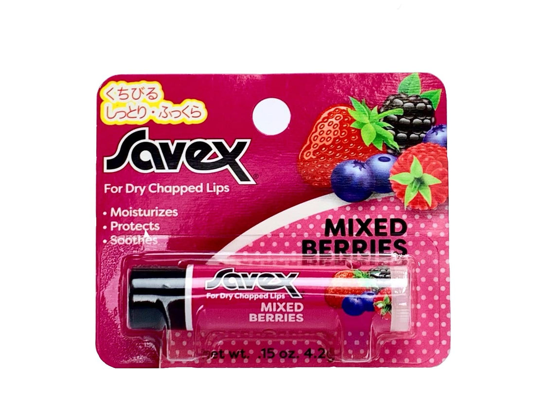 savex Lip Balm Stick Mixed Berries for Moisturizing Lips