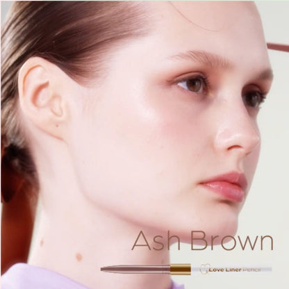 LoveLiner Cream Fit Pencil R Ash Brown for Precise Eyeliner Application