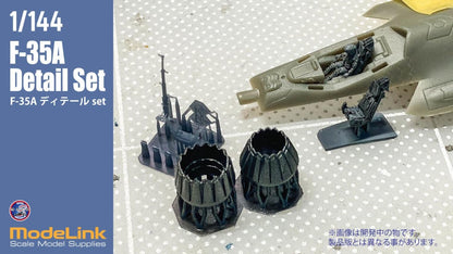 HMA 1/144 F-35A Detail and Pilot Set Scale Model Parts
