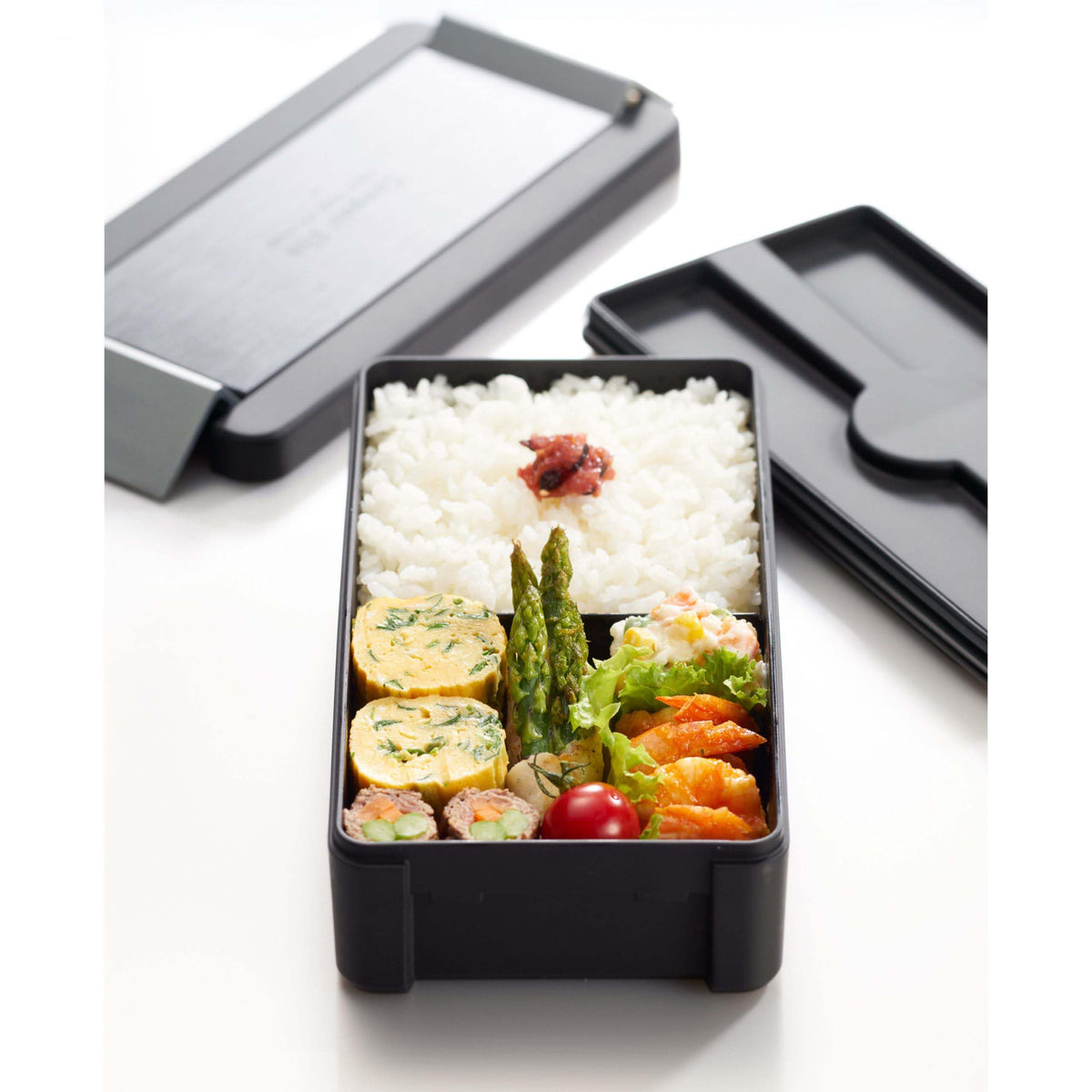 Lustroware Easy Care Bento Box 850ml with Antimicrobial Protection