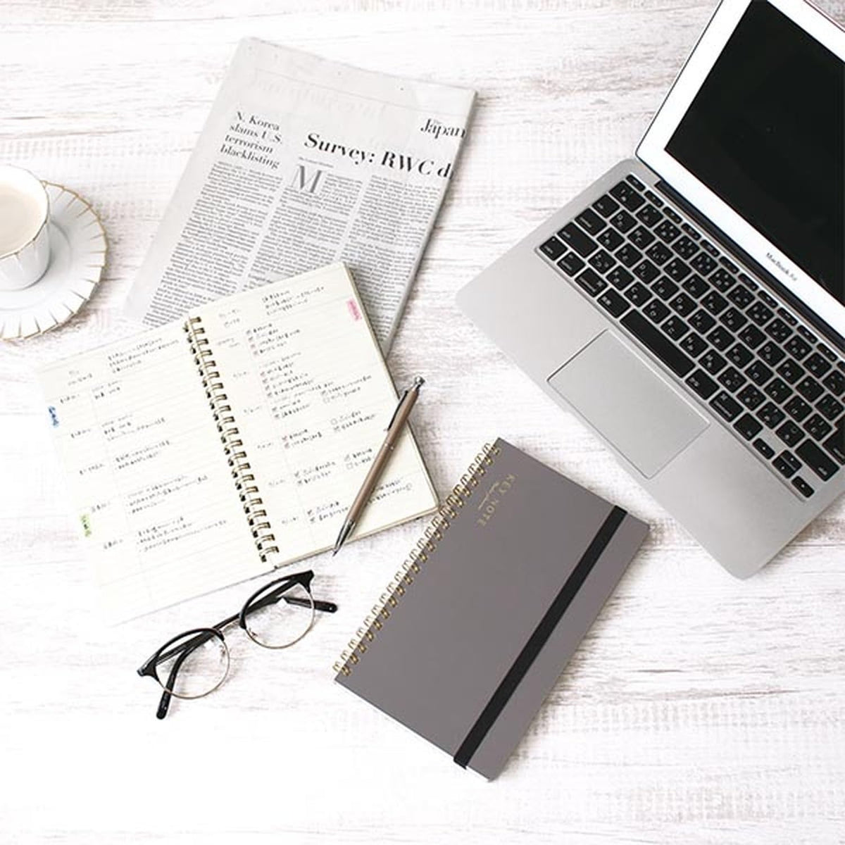 LABCLIP A5 Slim Notebook for Planning and Organizing