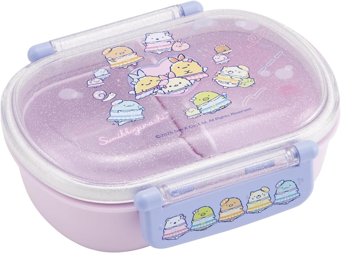 Skater Kids Lunch Box 360ml Featuring Sumikkogurashi Design