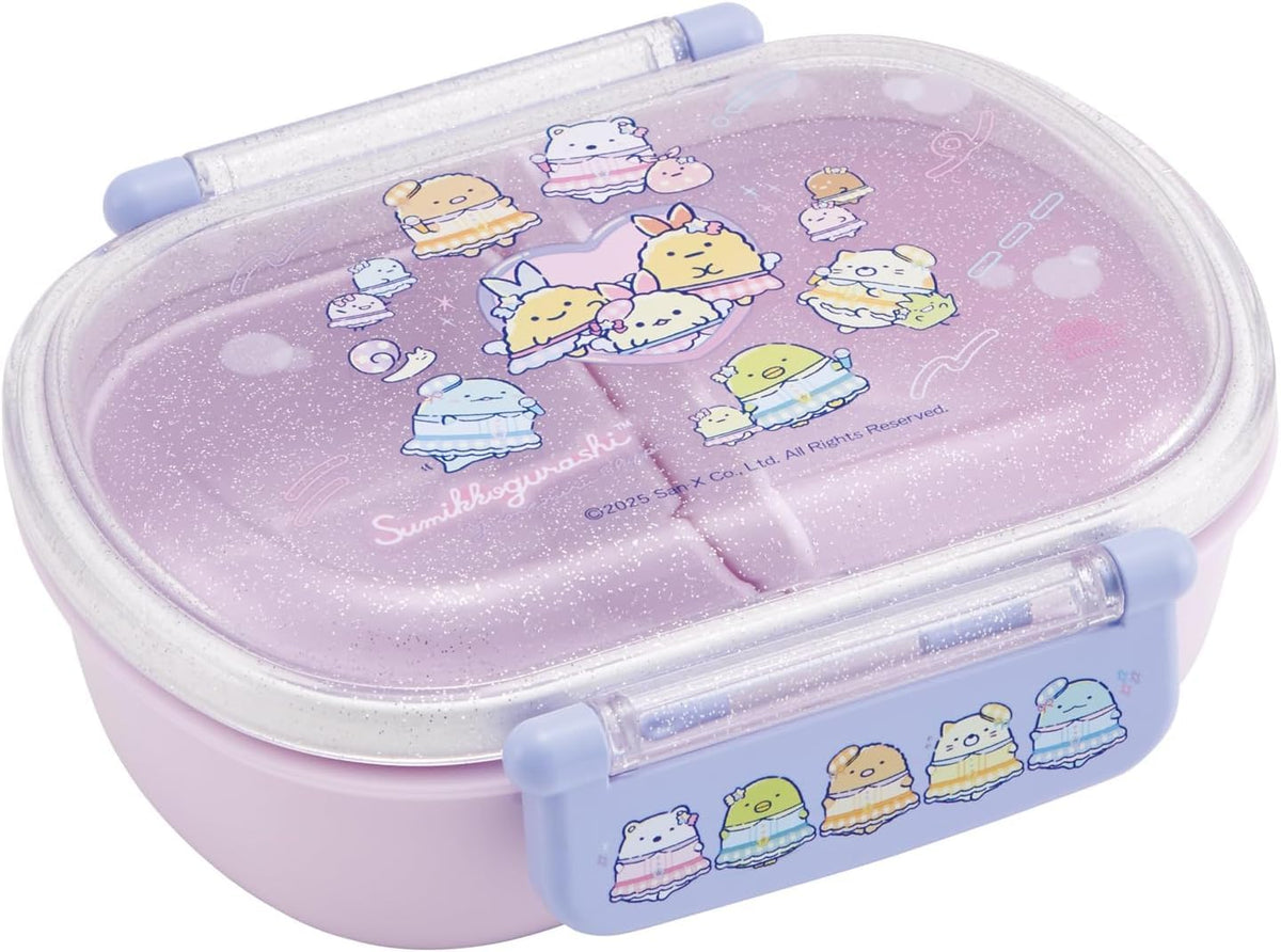 Skater Kids Lunch Box 360ml Featuring Sumikkogurashi Design