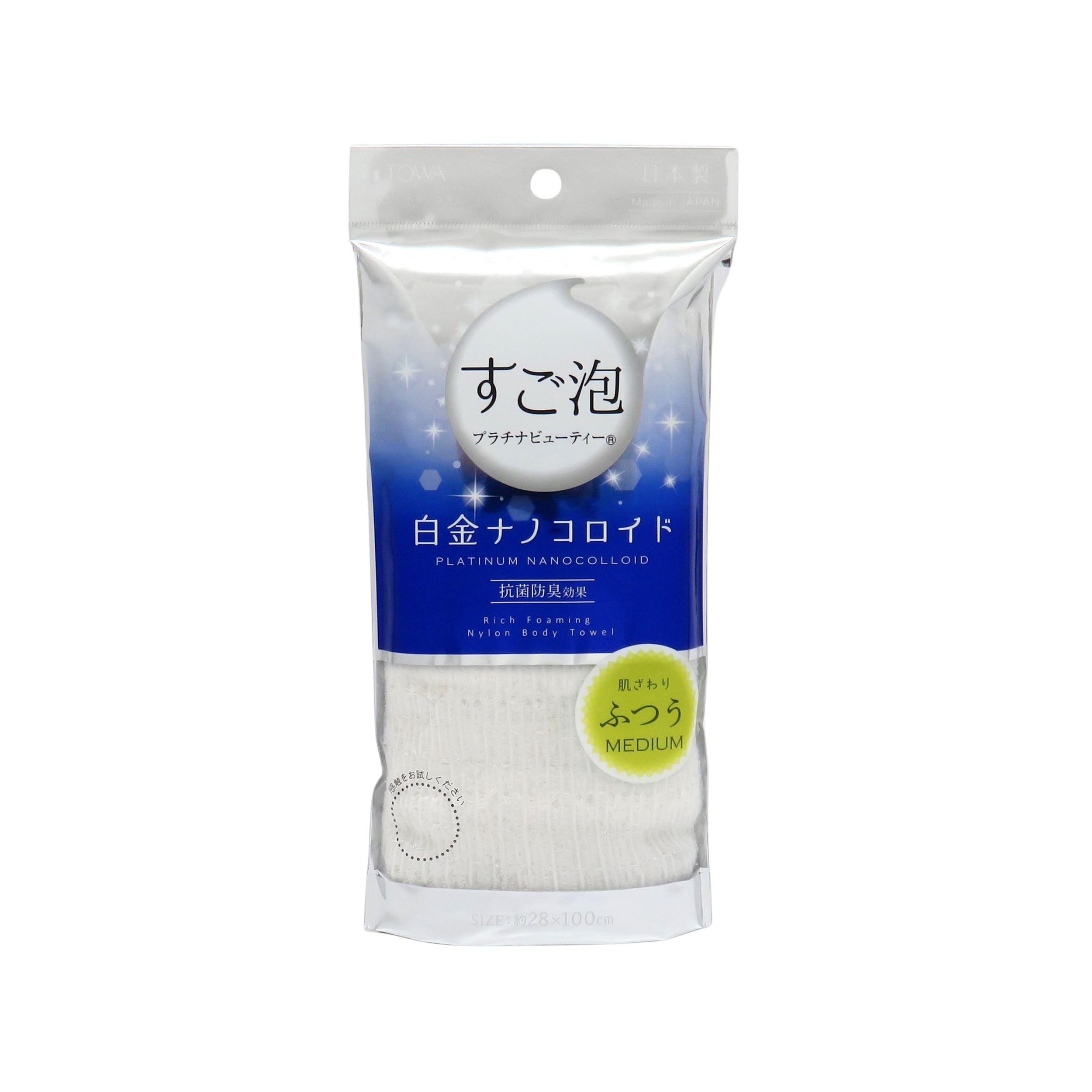 Touwasangyou Body Towel Super Foam Platinum Beauty 28x100cm