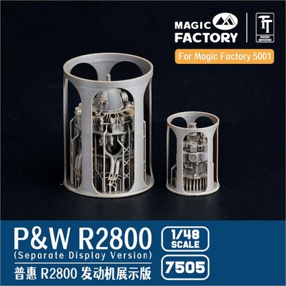 Magic Factory 1/48 P W R2800 Display Model Engine Kit