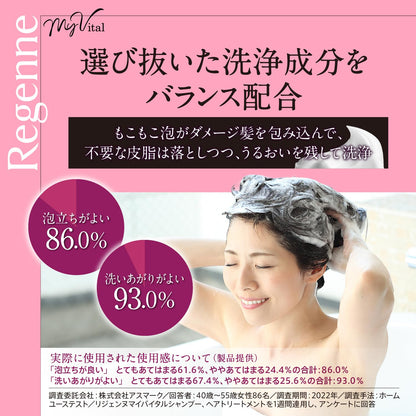 Rijenne My Vital Shampoo 400g Fresh Floral Scent for Shiny Hair