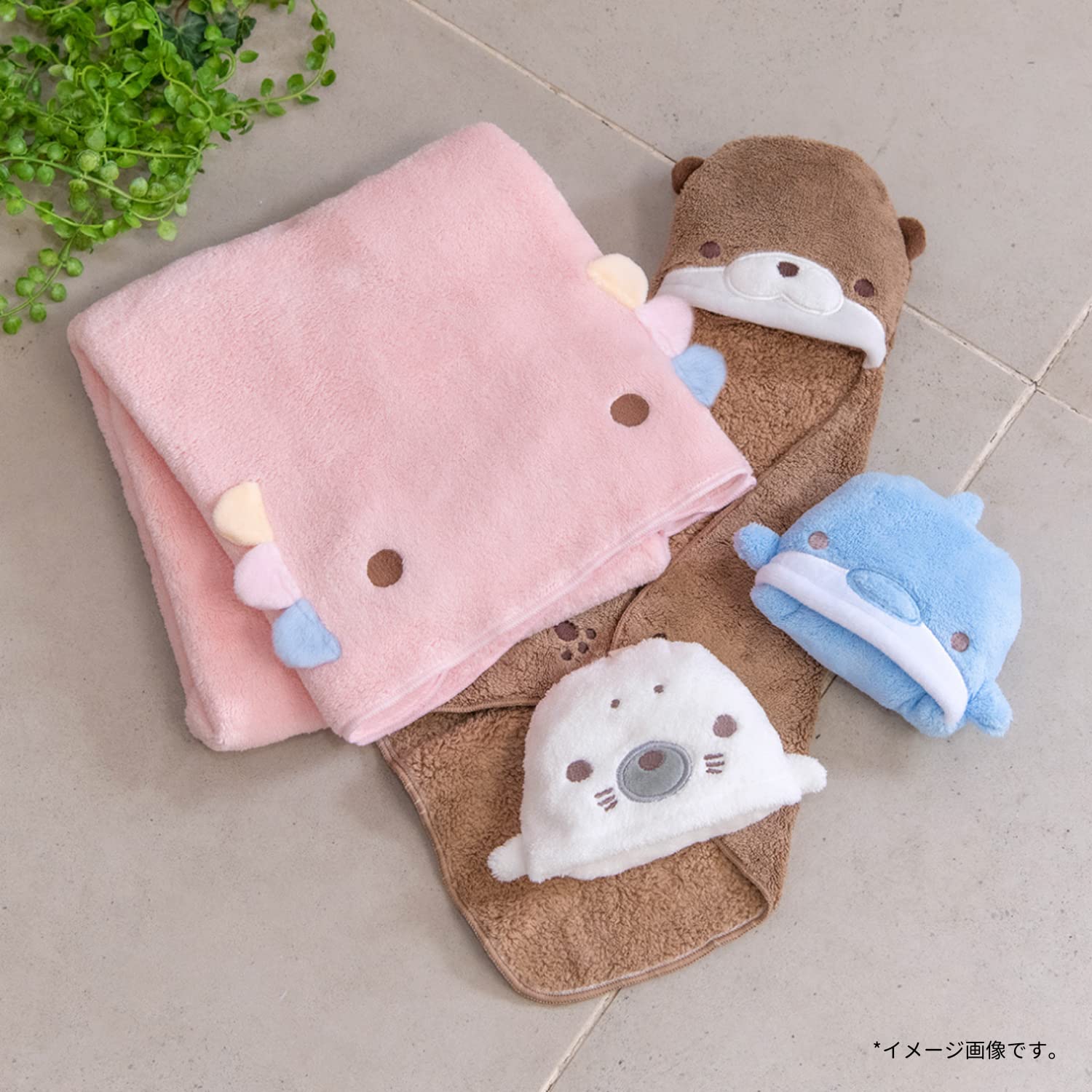 LIV HEART Hair Cap Animal Quick-Dry Towel 22cm