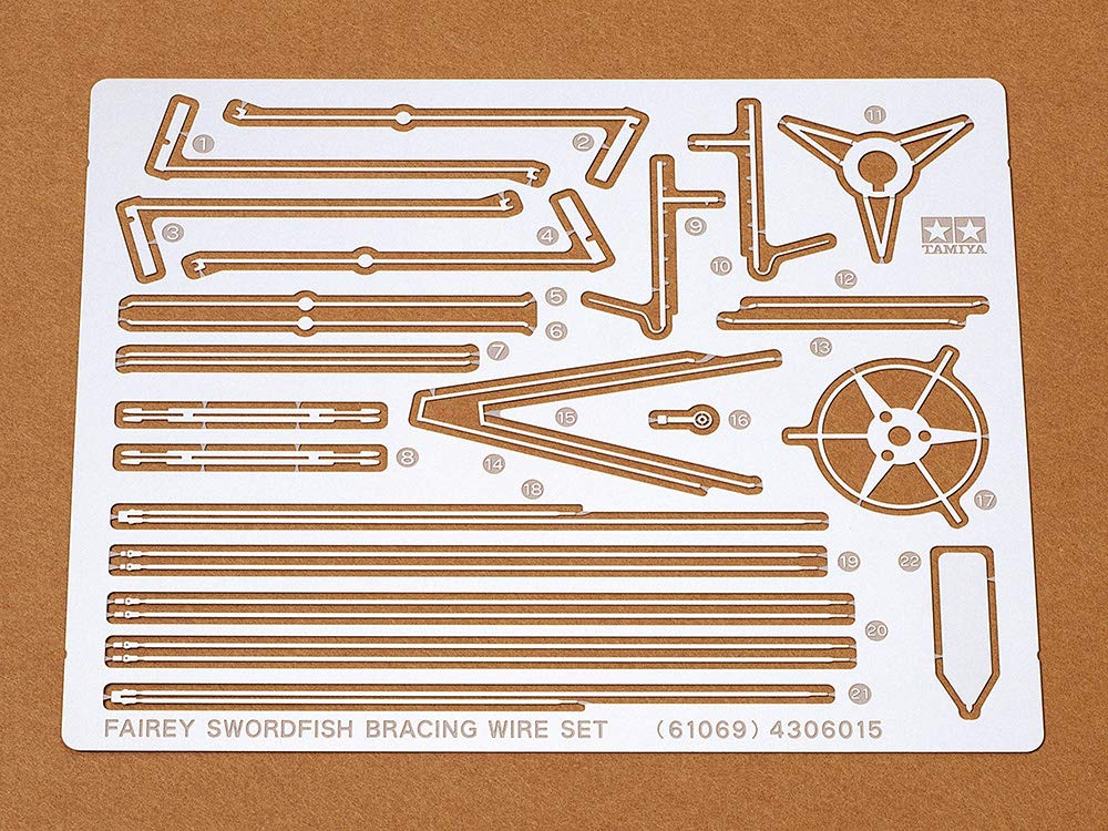 TAMIYA 1/48 Scale British Navy Swordfish Etched Parts Model Kit