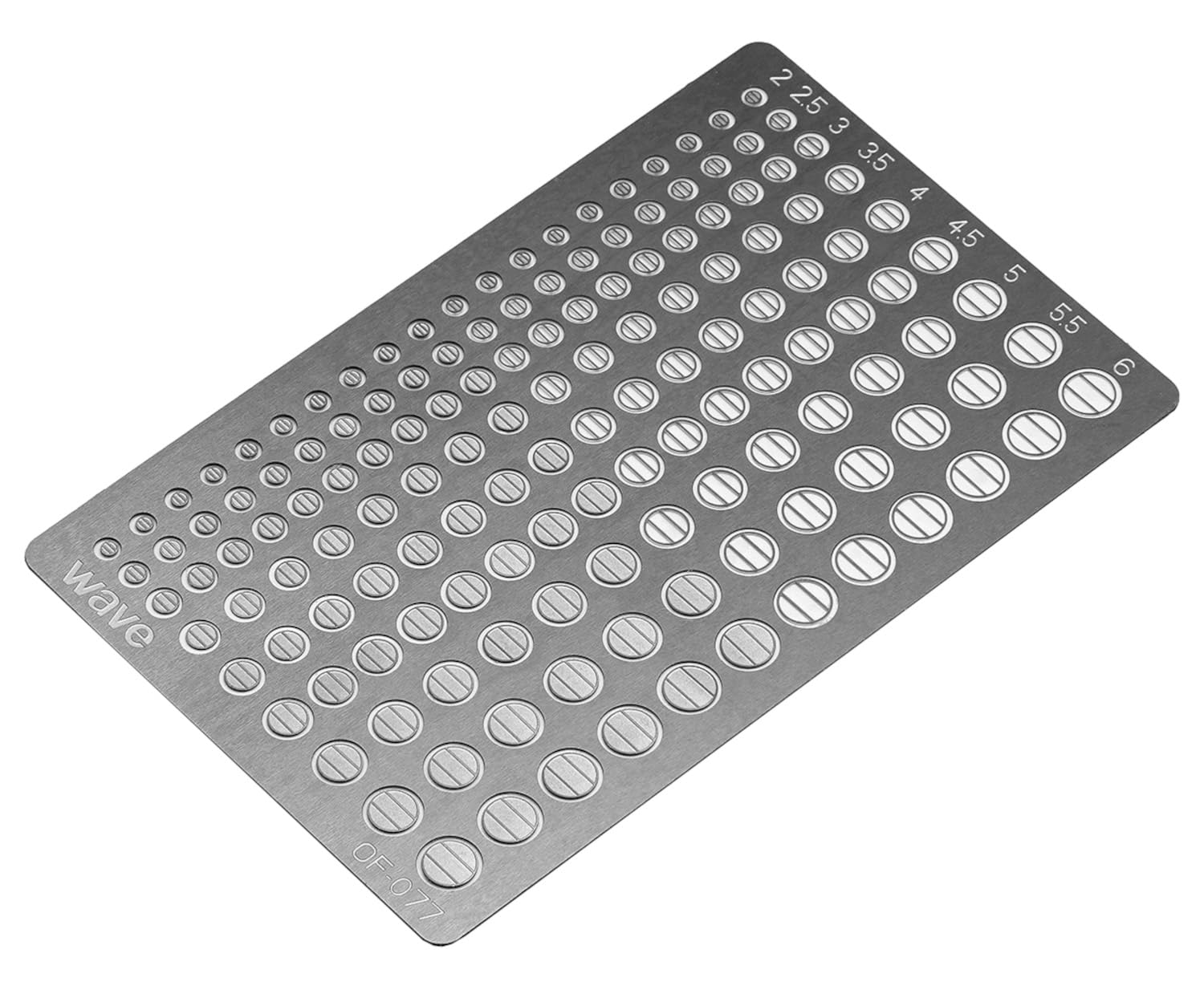Wave Basic Etching Round 7 Scale Model Parts for Collectors